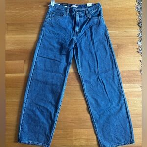 Levi's Women's Baggy Dad Blue Jeans, Size 29